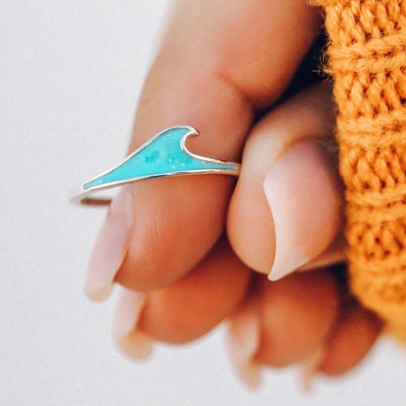 🎩 Pura Vida - Wave stacking ring - Picture 3 of 9